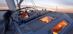 Sailing at night - Photo: © Hallberg-Rassy / Rick Tomlinson