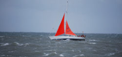Photo: Storm jib & trysail