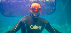 Diver under water | Copyright © Messe Düsseldorf | C. Tillmann